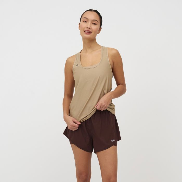 EYDA Lara Top Str. XS Brun Dame EYDA Lara Top Str. XS Brun Dame