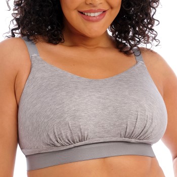 Elomi BH Downtime Non Wired Bralette Grå H 95 Dame Elomi BH Downtime Non Wired Bralette Grå H 95 Dame