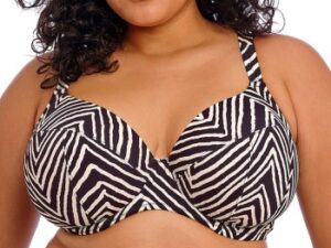 Elomi Fiji Falls Plunge Bikini Top Sort F 80 Dame
