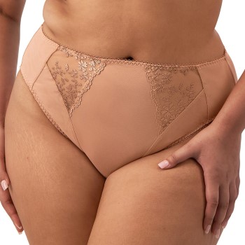 Elomi Trusser Zarla High Leg Brief Beige polyamid Medium Dame Elomi Trusser Zarla High Leg Brief Beige polyamid Medium Dame