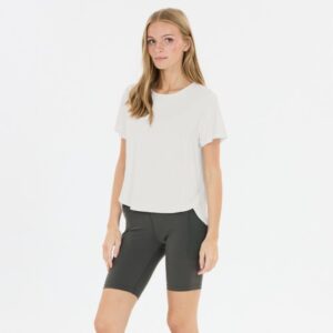Endurance Barrbara S/S Tee Str. 36 Hvid Dame