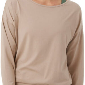 Energetics Aura Langærmet Tshirt Dame Beige
