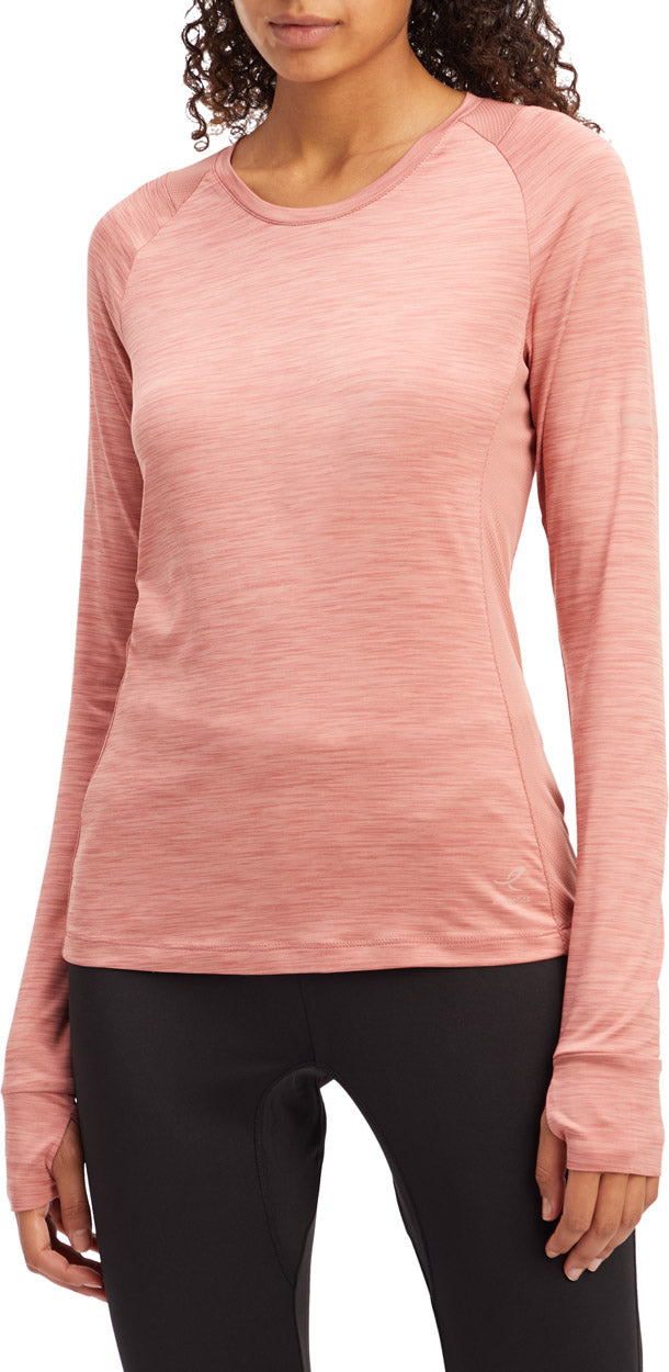 Energetics Evii L/s Tshirt Dame Pink Energetics Evii L/s Tshirt Dame Pink