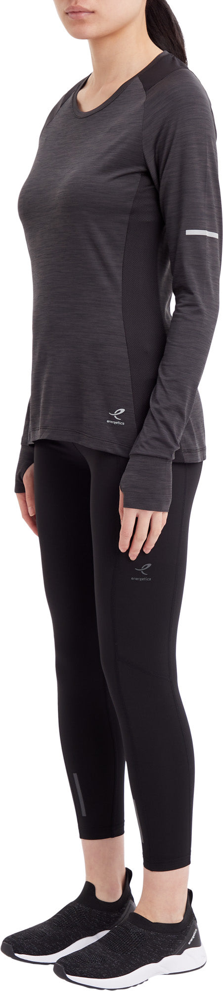 Energetics Evii L/s Tshirt Dame Xs Sort Energetics Evii L/s Tshirt Dame Xs Sort