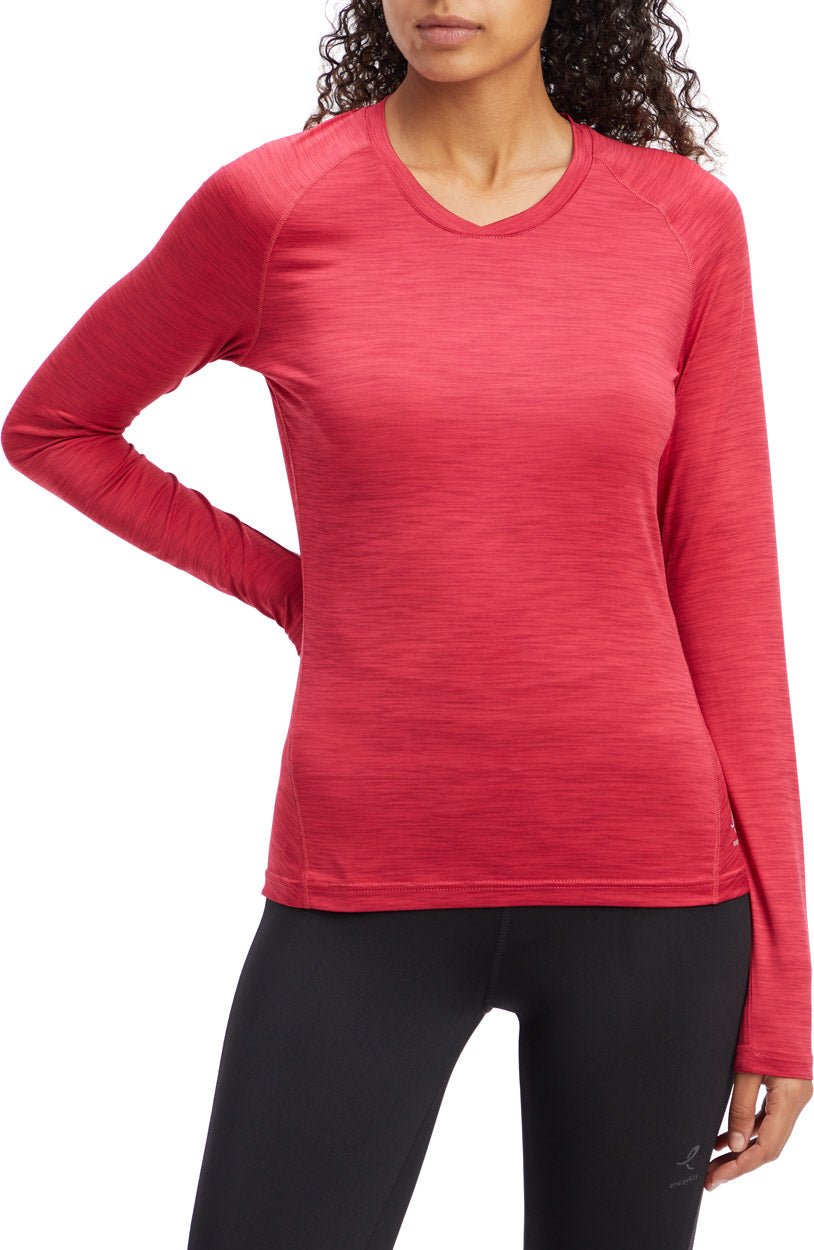 Energetics Rylinda L/s Tshirt Dame Rød Energetics Rylinda L/s Tshirt Dame Rød