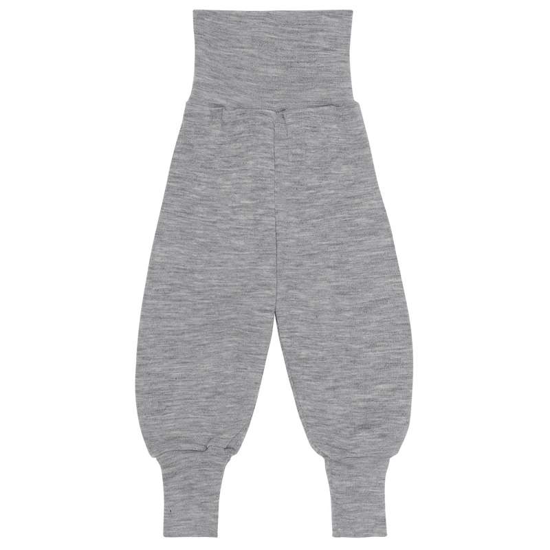 Engel Natur Babybukser m. Taljerib - Uld/Silke - Grey Engel Natur Babybukser m. Taljerib - Uld/Silke - Grey