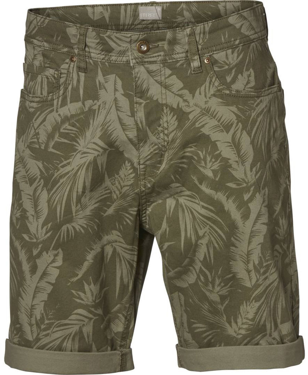 Etirel Broome Aop Shorts Herre Grøn Etirel Broome Aop Shorts Herre Grøn