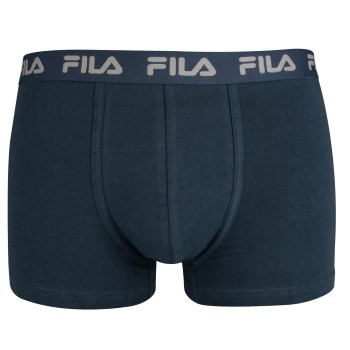 FILA 2P Cotton Boxers Navy bomuld Medium Herre FILA 2P Cotton Boxers Navy bomuld Medium Herre