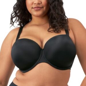 Fantasie BH Smoothease Underwired Moulded T-Shirt Bra Sort D 70 Dame