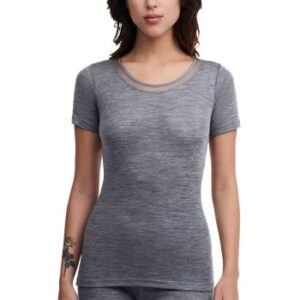 Femilet Juliana T-shirt Grå merinould 38 Dame