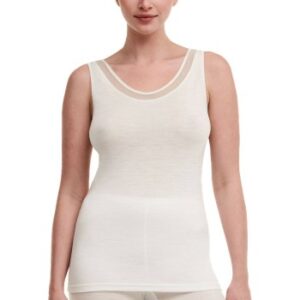 Femilet Juliana Top Elfenben merinould 38 Dame