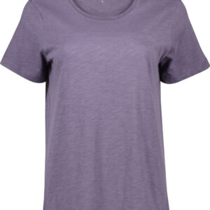 Firefly Sandra Slub Top Dame Lilla