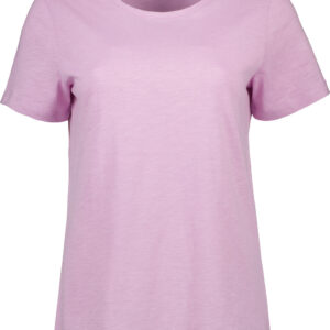 Firefly Sandra Slub Top Dame Pink