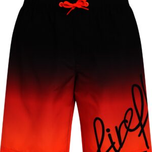 Firefly Yanu Badeshorts Unisex 116 Rød