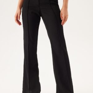 Flared Structured Suit Trousers