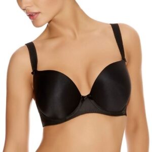 Freya BH Deco Moulded Plunge T-Shirt Bra Sort B 70 Dame