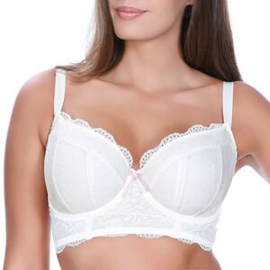 Freya BH Fancies Underwire Longline Bra Hvid B 70 Dame