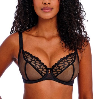 Freya BH Loveland UW Plunge Bra Sort D 70 Dame Freya BH Loveland UW Plunge Bra Sort D 70 Dame