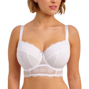 Freya BH Posie Longline Bra Hvid polyamid E 75 Dame Freya BH Posie Longline Bra Hvid polyamid E 75 Dame
