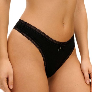Freya Trusser Flirt Thong Sort modal Small Dame Freya Trusser Flirt Thong Sort modal Small Dame