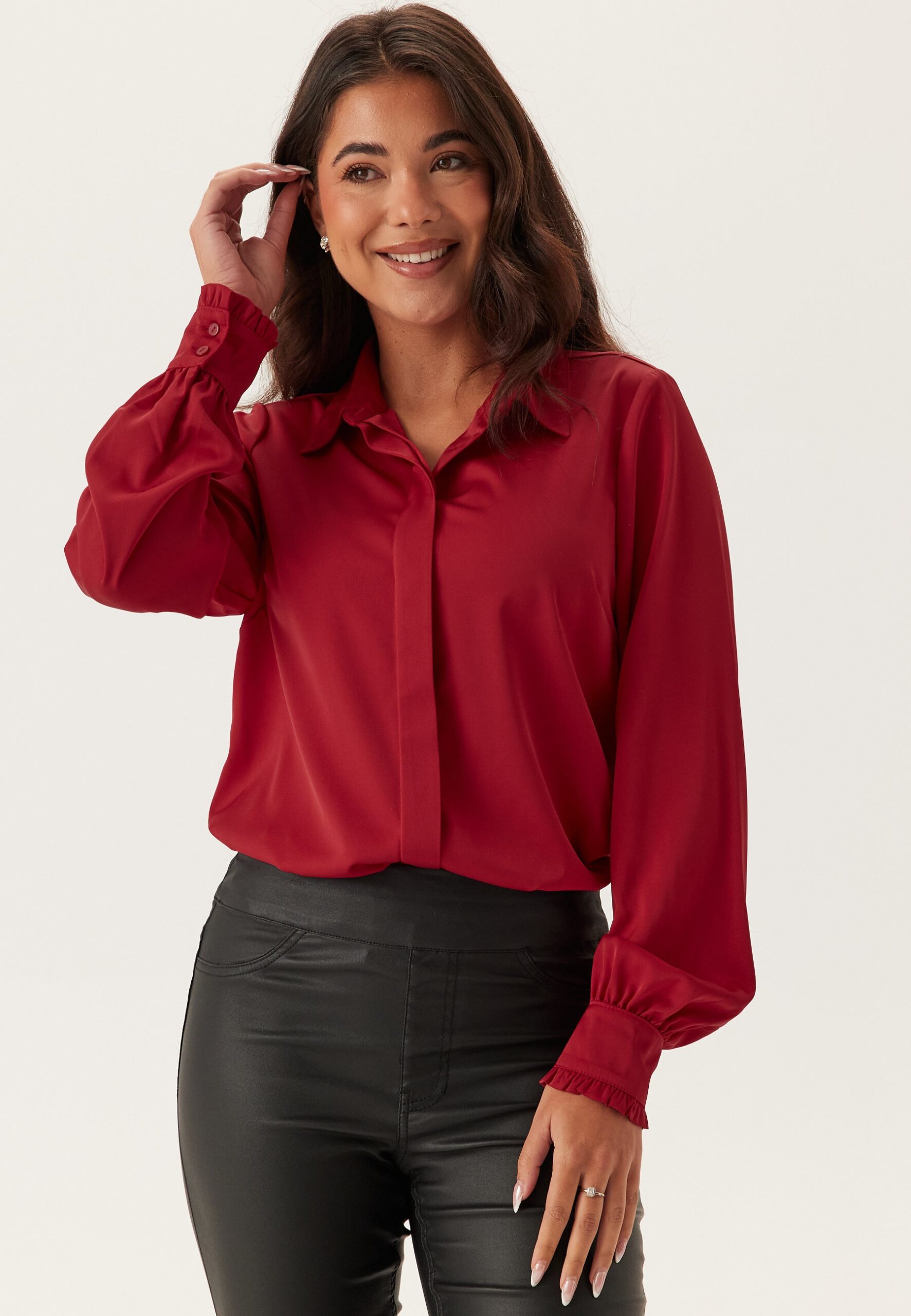Frill Shirt Blouse Frill Shirt Blouse