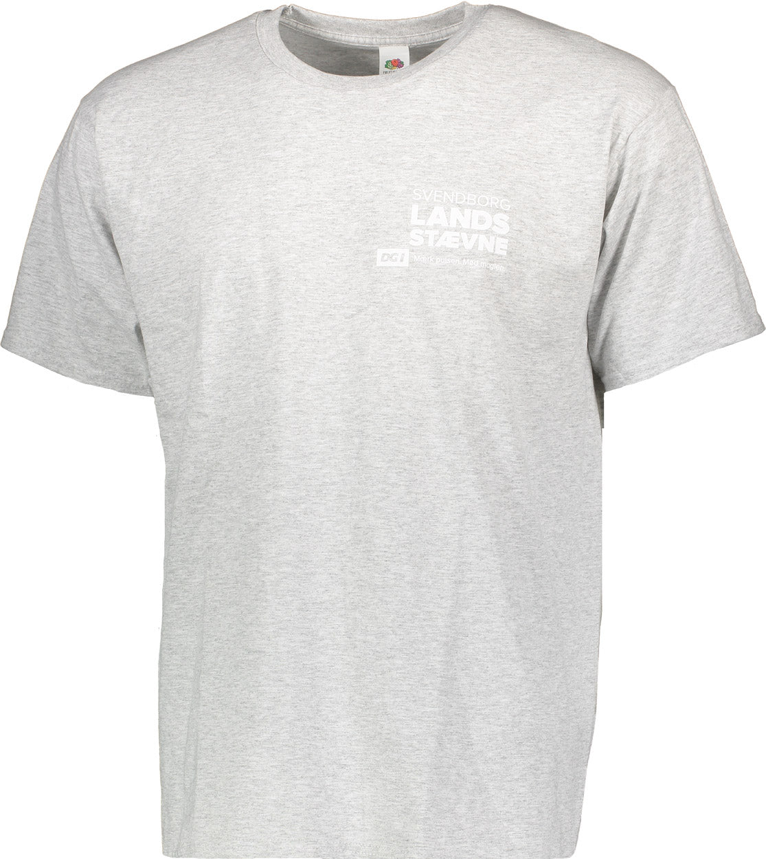 Fruit Of The Loom Dgi Landsstævne Tshirt Unisex Grå Fruit Of The Loom Dgi Landsstævne Tshirt Unisex Grå