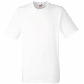 Fruit of the Loom Heavy Cotton T Hvid bomuld Small Herre Fruit of the Loom Heavy Cotton T Hvid bomuld Small Herre