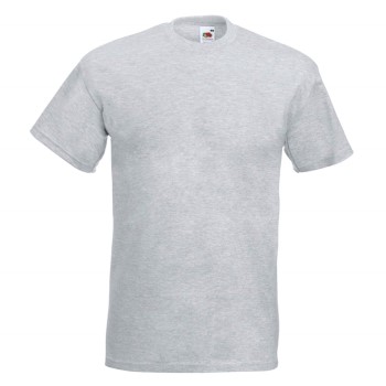 Fruit of the Loom Valueweight Crew Neck T Gråmelerad bomuld Small Herre Fruit of the Loom Valueweight Crew Neck T Gråmelerad bomuld Small Herre
