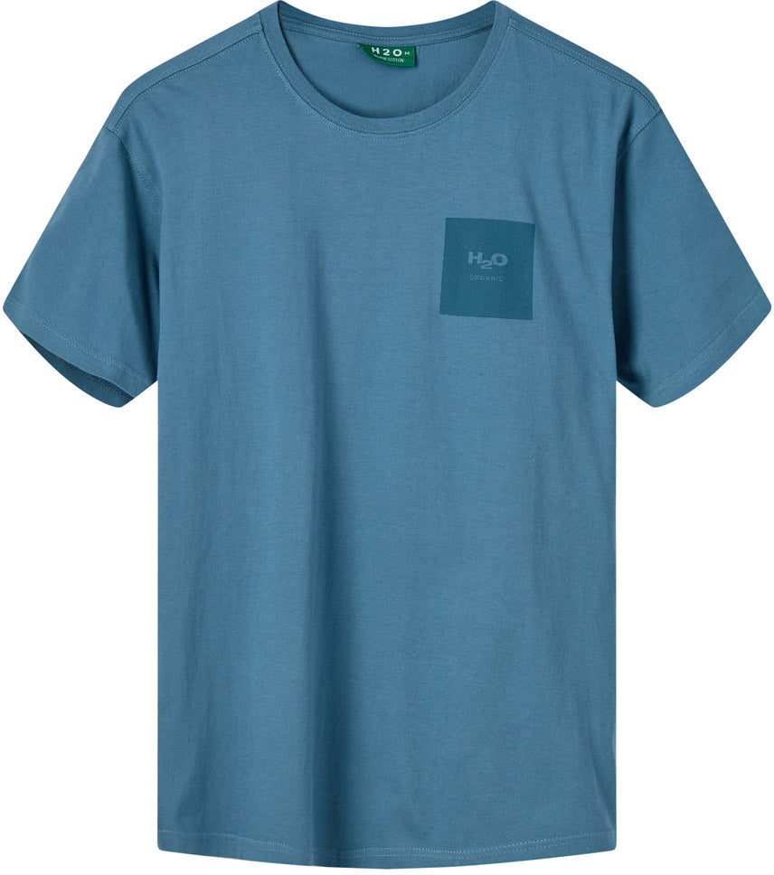 H2o Lyø Organic Tshirt Unisex Xs Blå H2o Lyø Organic Tshirt Unisex Xs Blå