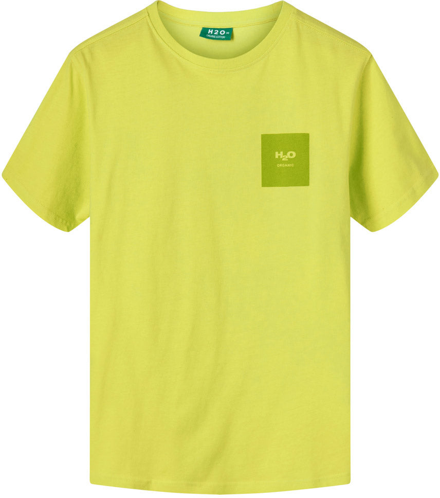 H2o Lyø Organic Tshirt Unisex Xs Gul H2o Lyø Organic Tshirt Unisex Xs Gul