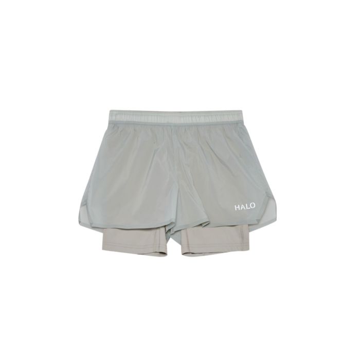 HALO 2in1 Running Shorts Str. L Grå Unisex HALO 2in1 Running Shorts Str. L Grå Unisex