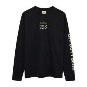 HALO Graphic LS Tee Str. L Sort Unisex