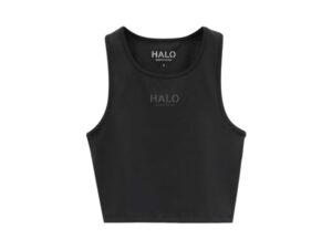 HALO Training Top Str. S Sort Dame