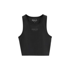 HALO Training Top Str. S Sort Dame