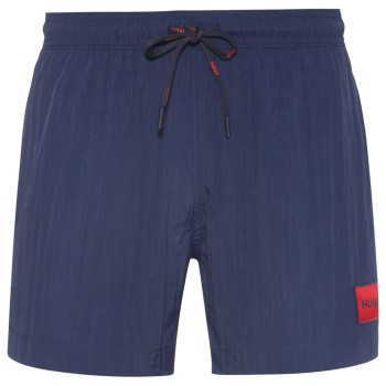 HUGO Badebukser Dominica Recycled Swim Shorts Mørkblå polyester Small Herre HUGO Badebukser Dominica Recycled Swim Shorts Mørkblå polyester Small Herre