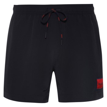 HUGO Badebukser Dominica Recycled Swim Shorts Sort polyester Medium Herre HUGO Badebukser Dominica Recycled Swim Shorts Sort polyester Medium Herre
