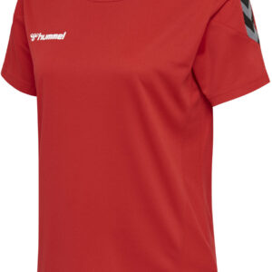 Hummel Authentic Poly Trænings Tshirt Dame Xs Rød