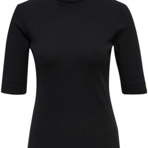 Hummel Bell Turtleneck Tshirt Dame Xs Sort