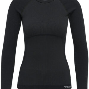 Hummel Clea Seamless Langærmet Tshirt Dame Xs Sort