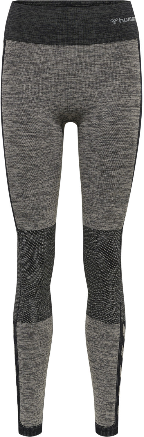 Hummel Clea Seamless Mid Waist Leggings Dame Xs Grå Hummel Clea Seamless Mid Waist Leggings Dame Xs Grå