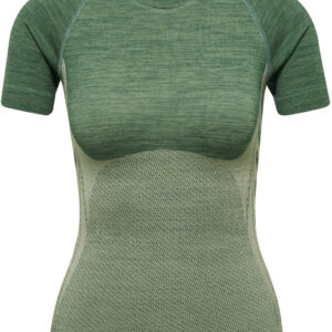 Hummel Clea Seamless Tshirt Dame Xs Grøn