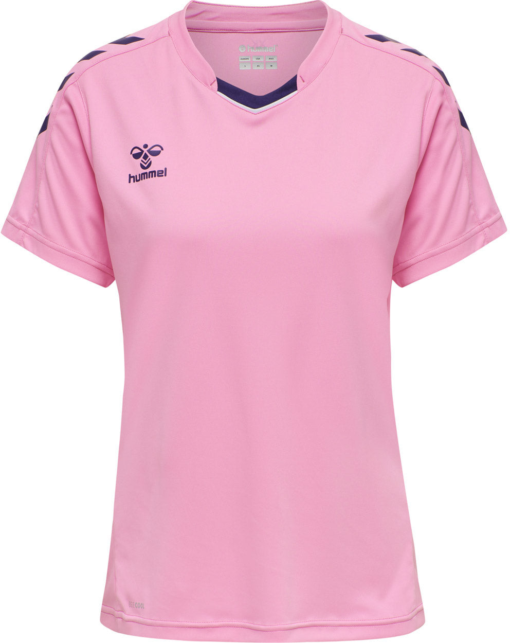 Hummel Core Xk Poly Trænings Tshirt Dame Xs Pink Hummel Core Xk Poly Trænings Tshirt Dame Xs Pink