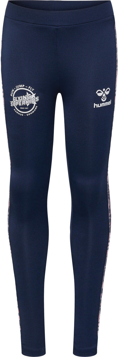 Hummel Flying Superkids Joy Tights Dame 104 Blå Hummel Flying Superkids Joy Tights Dame 104 Blå