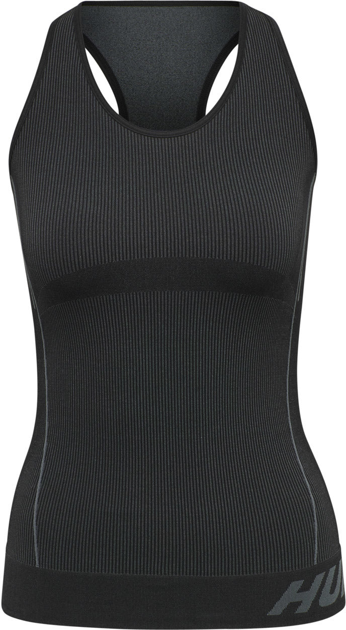 Hummel Hmlte Christel Seamless Top Dame Xs Sort Hummel Hmlte Christel Seamless Top Dame Xs Sort