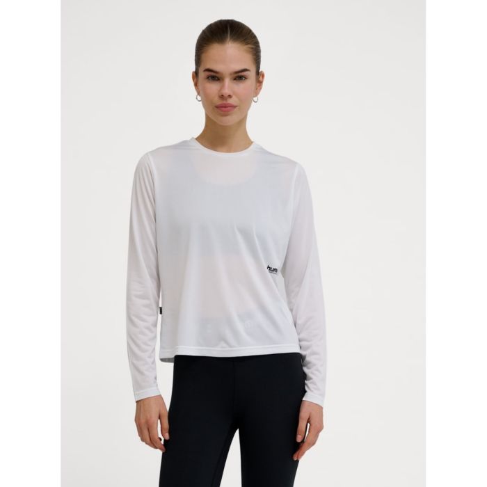 Hummel Pulse Workout LS Tee Dame Str. L - Hvid, ideel til træning og aktiv livsstil Hummel Pulse Workout LS Tee Dame Str. L - Hvid, ideel til træning og aktiv livsstil