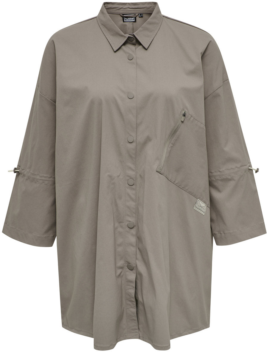 Hummel Sparrow Loose Skjorte Dame Xs Brun Hummel Sparrow Loose Skjorte Dame Xs Brun