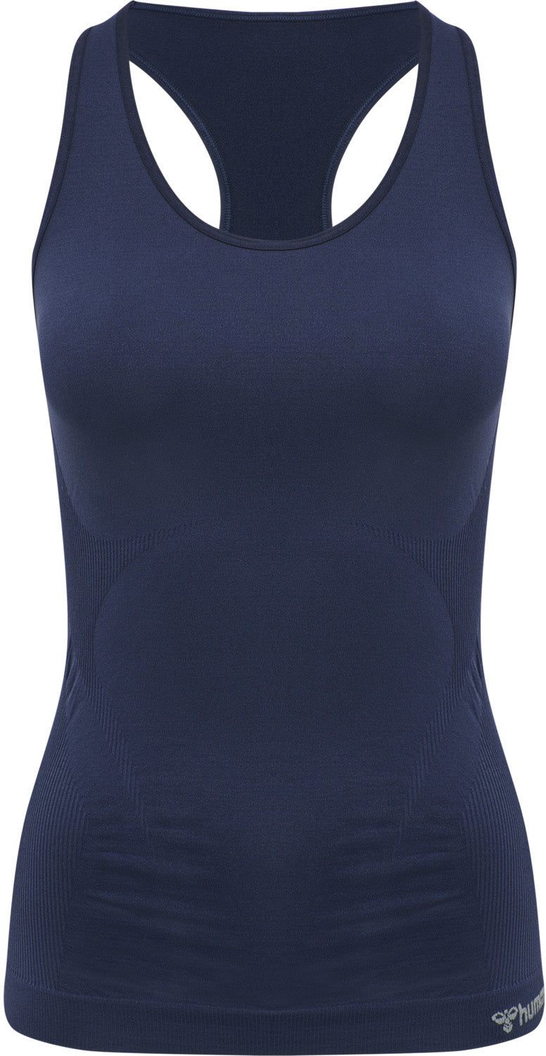 Hummel Tif Seamless Top Dame Xs Blå Hummel Tif Seamless Top Dame Xs Blå