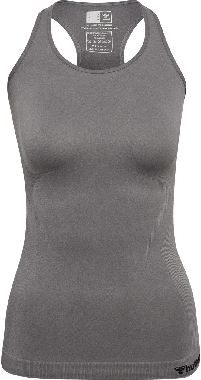 Hummel Tif Seamless Top Dame Xs Grå Hummel Tif Seamless Top Dame Xs Grå