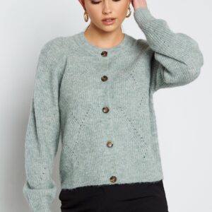 Ingeborg Life L/S Short Cardigan Knit