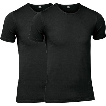 JBS 2P Organic Cotton Crew Neck T-shirt Sort økologisk bomuld Small Herre JBS 2P Organic Cotton Crew Neck T-shirt Sort økologisk bomuld Small Herre